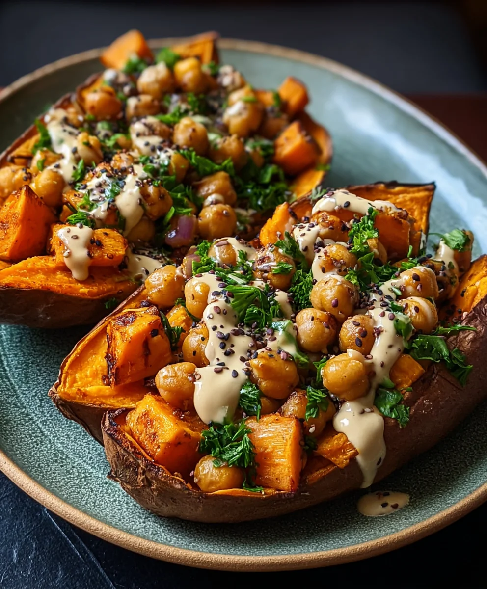 Sweet Potato Tahini Chickpea Butter Recipe