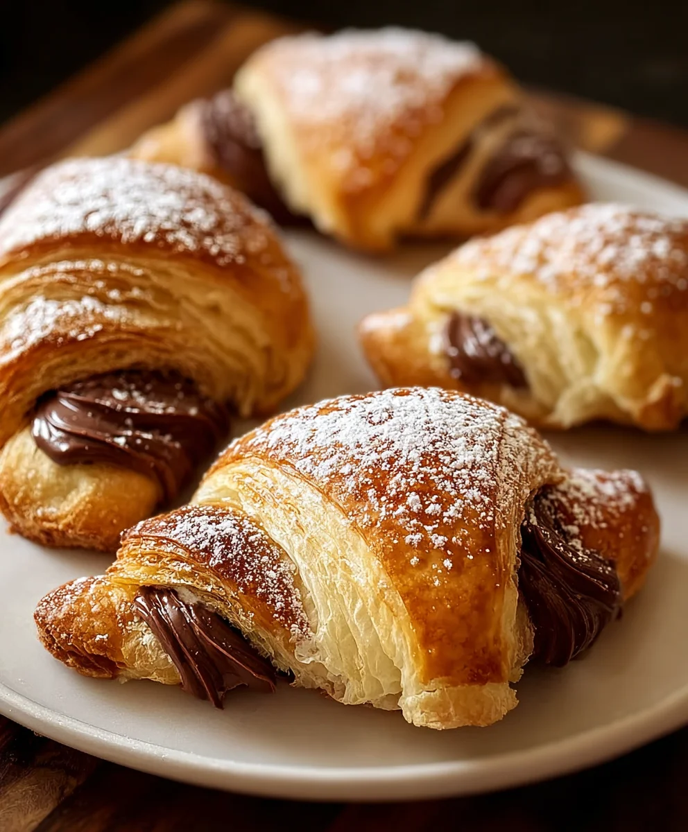 Easy Nutella Crescent Rolls - Quick Dessert Recipe