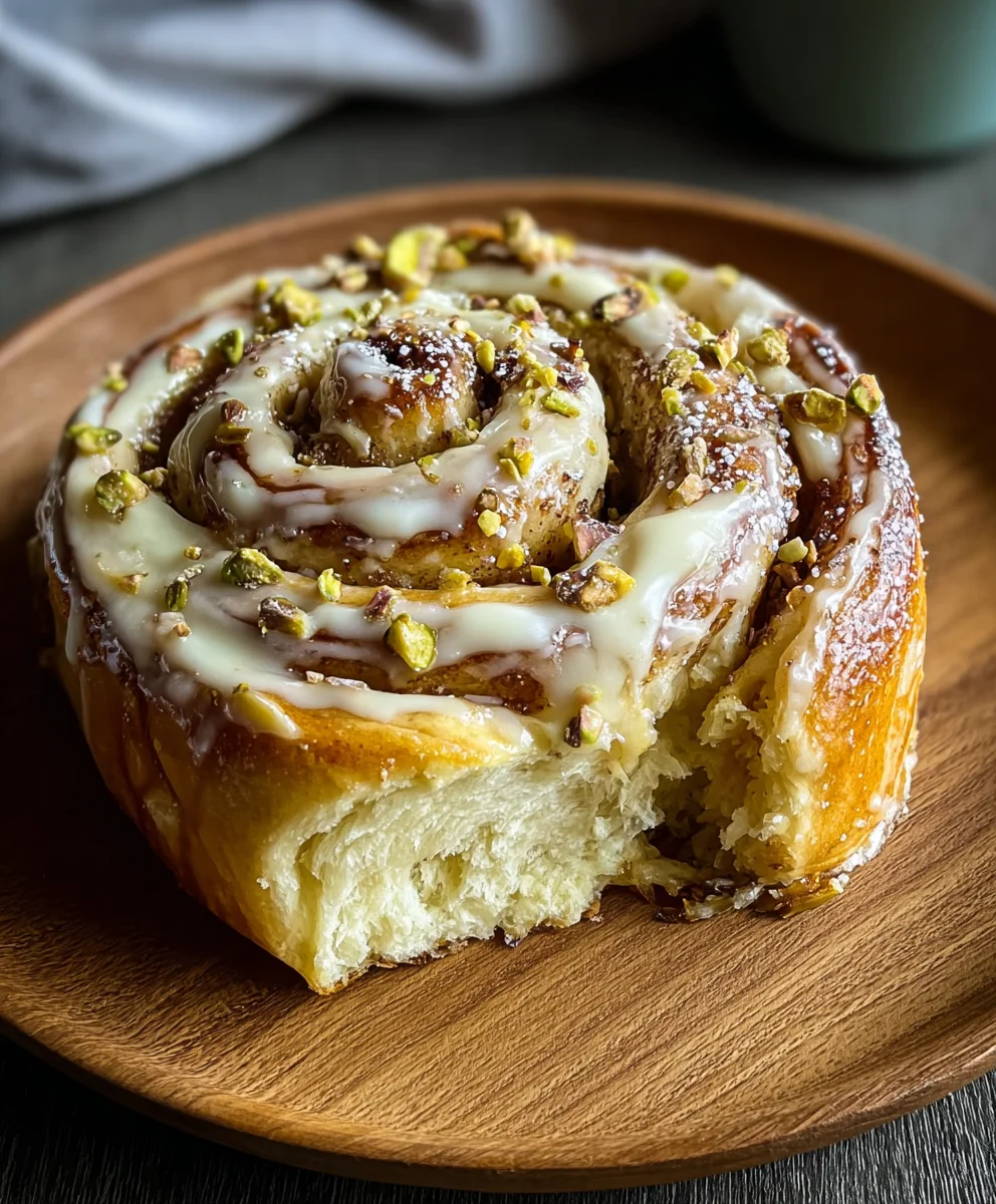 Pistachio Cream Cinnamon Rolls-Small Batch Perfected
