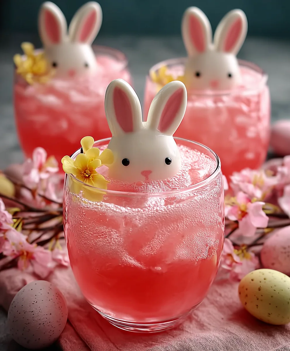 Easy Easter Bunny Punch - Kid Friendly Drink