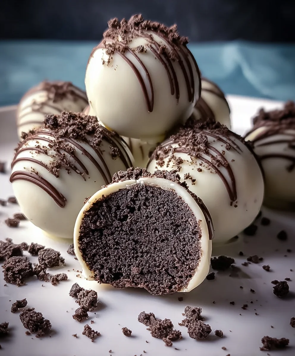 Easy Oreo Cake Balls-Decadent No-Bake Treat