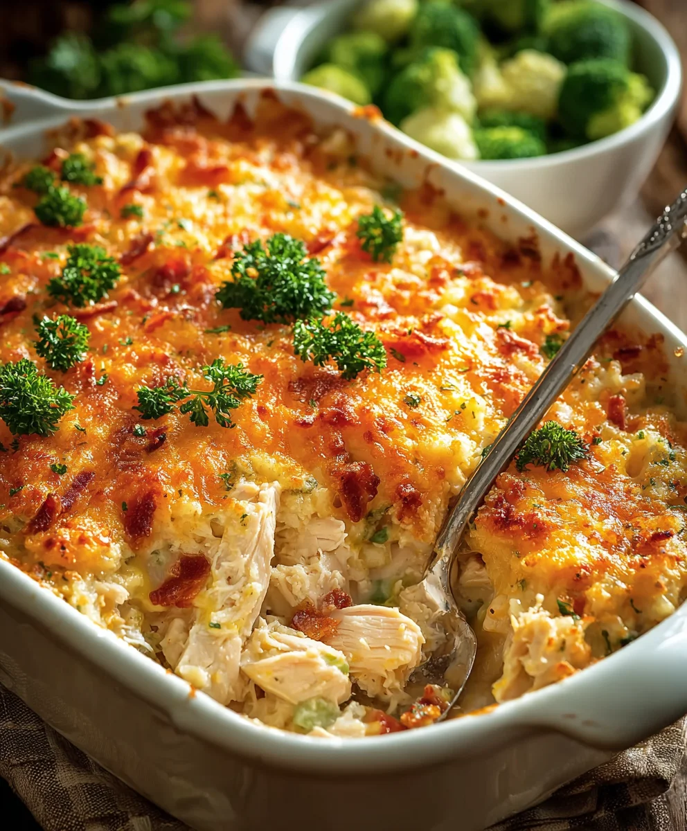 Easy Low-Carb Chicken Casserole - Delicious & Quick Meal