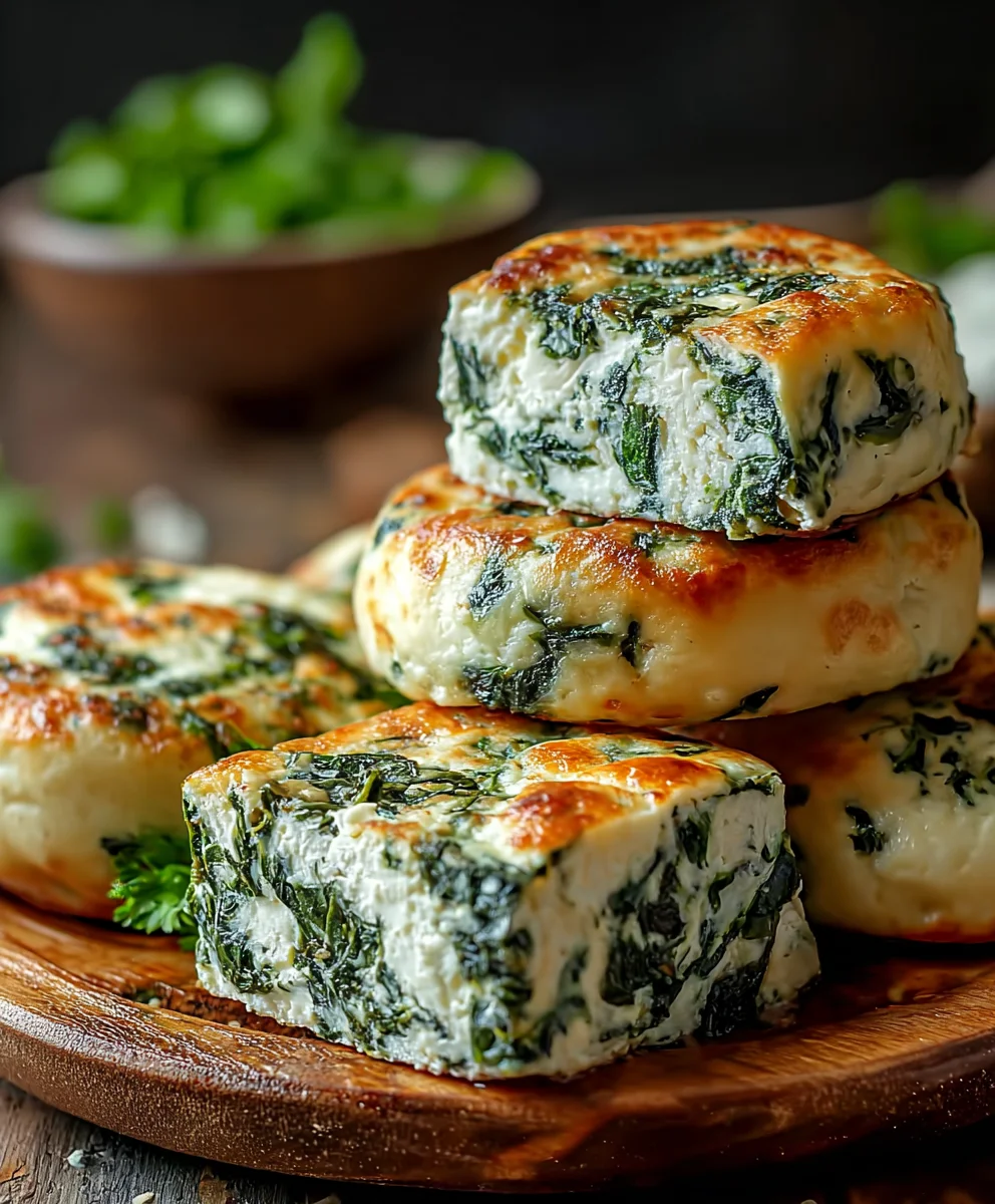 Easy Spinach Cottage Cheese Flagels - Healthy Bite