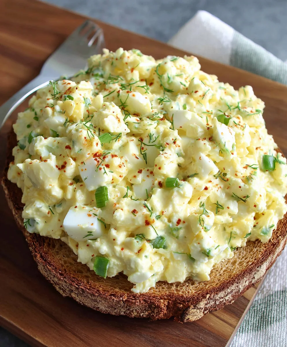 Simple Cottage Cheese Egg Salad-Creamy & Easy