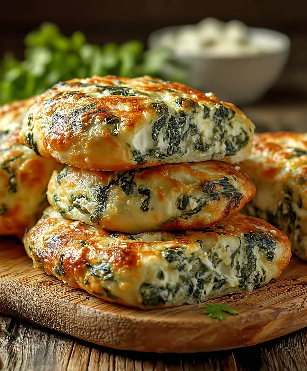 Easy Spinach Cottage Cheese Flagels - Healthy Bite