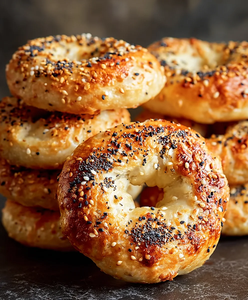 Greek Yogurt Bagels- High Protein Classic Twist