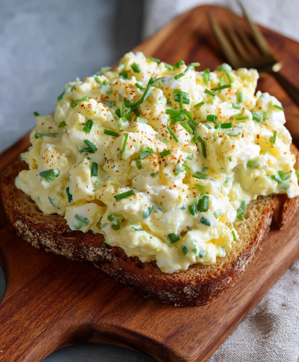 Simple Cottage Cheese Egg Salad-Creamy & Easy