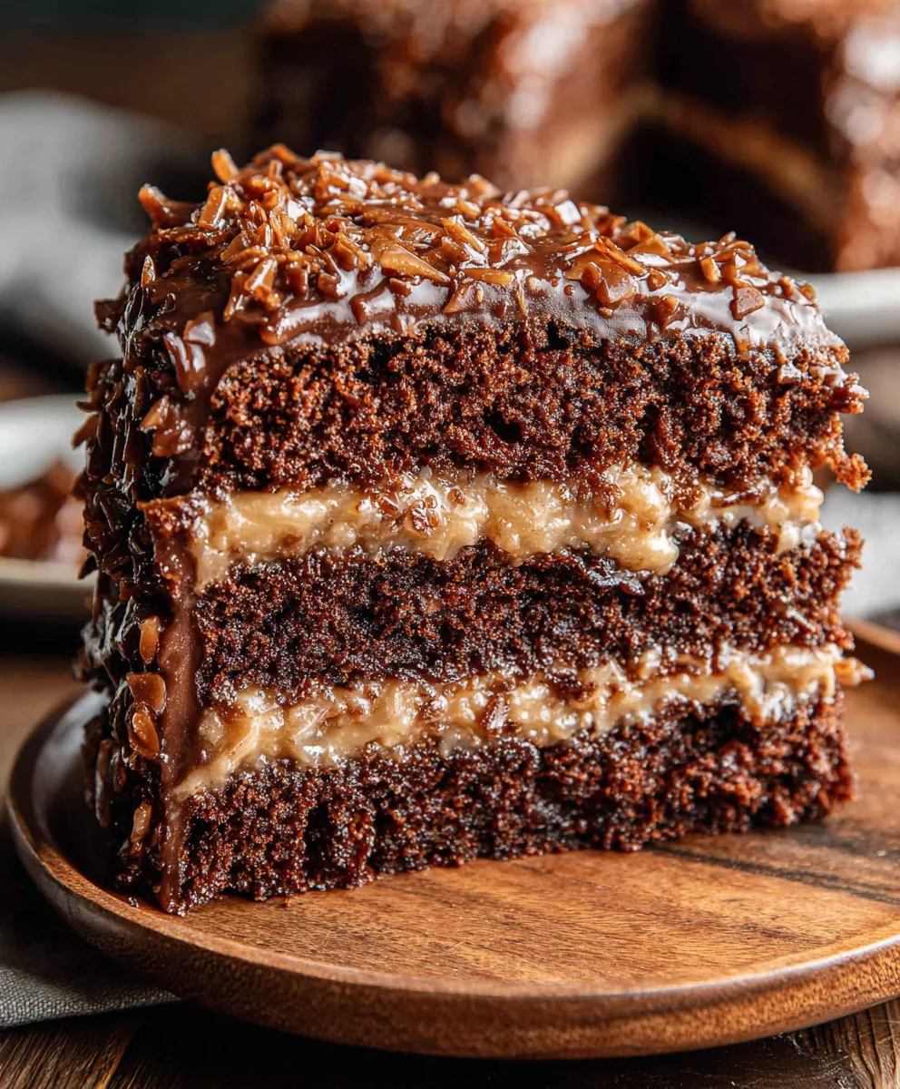 Authentic German Chocolate Cake - Classic Recipe