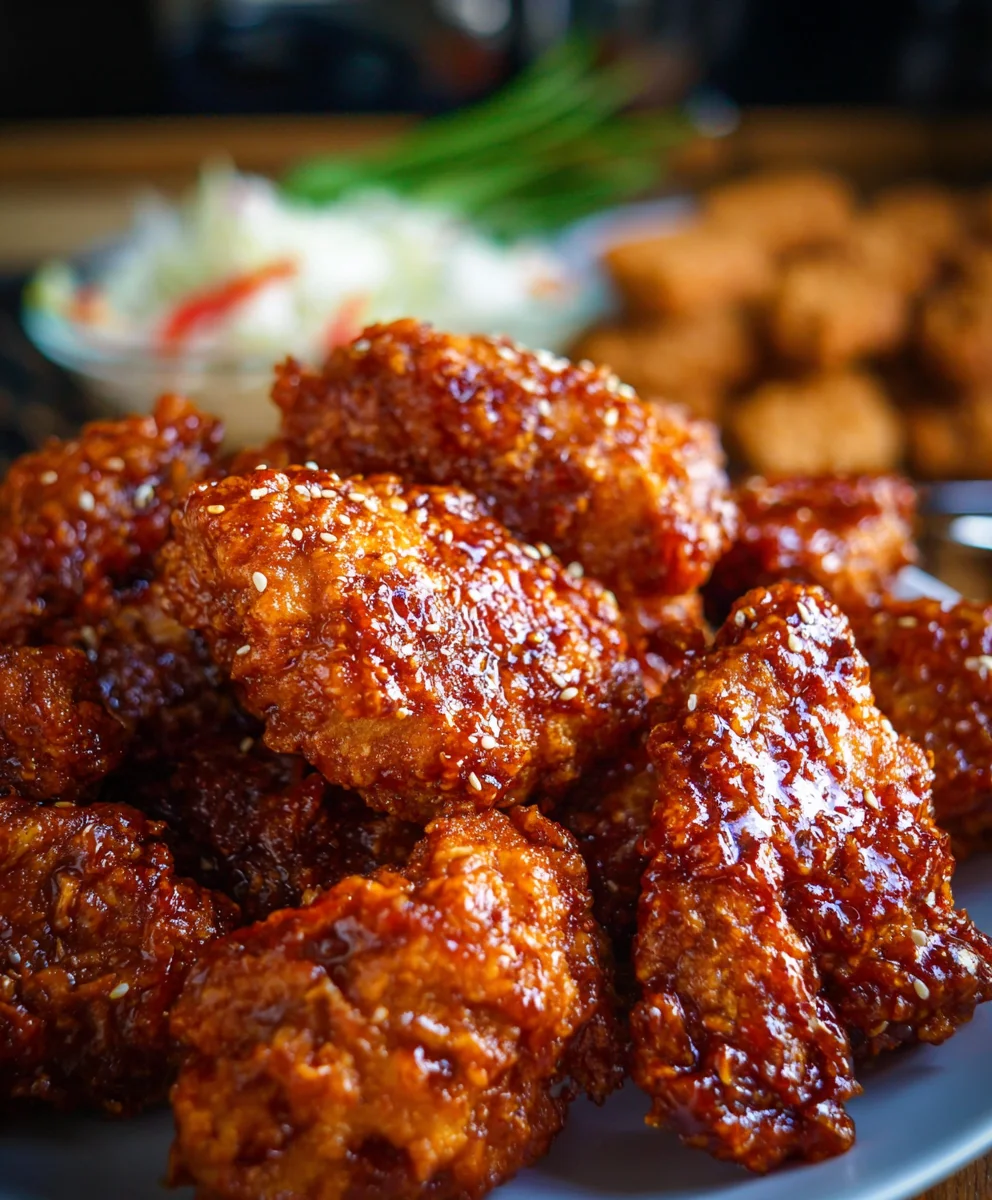 Easy Korean Beef Fried Chicken Recipe