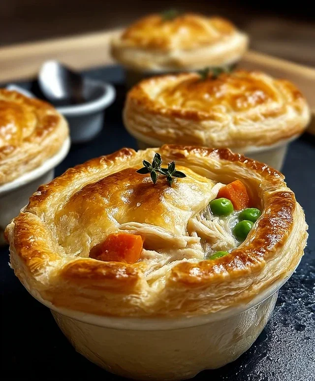 Mini Chicken Pot Pies
