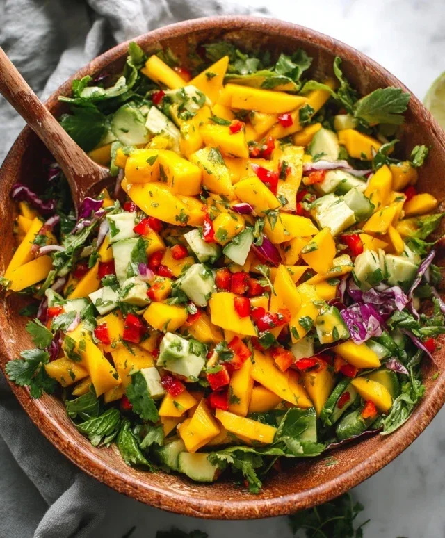 Healthy Mango Salad