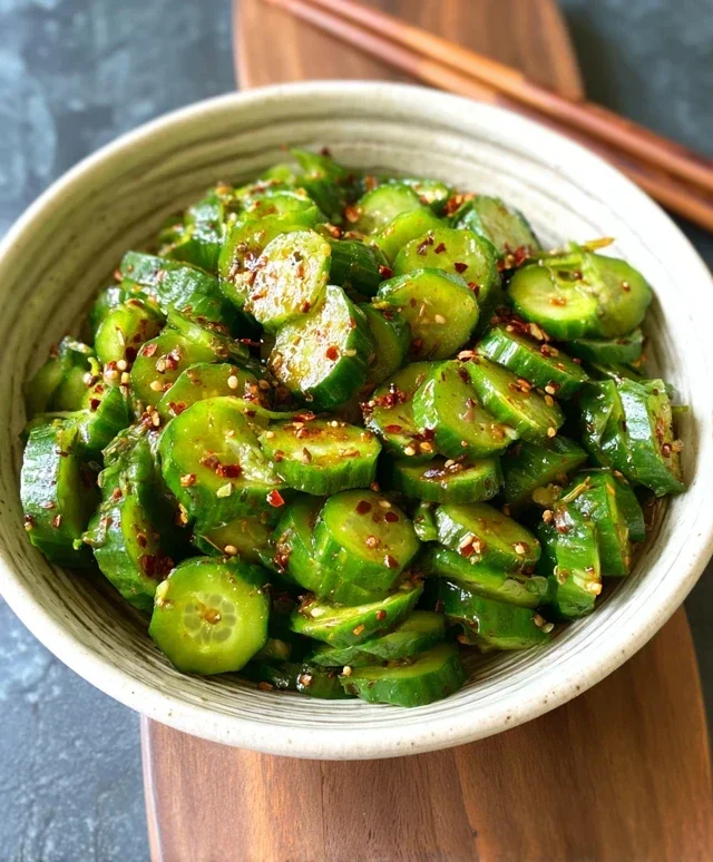 Easy Asian Cucumber Salad