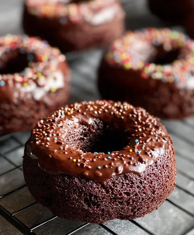 Chocolate Baked Donuts