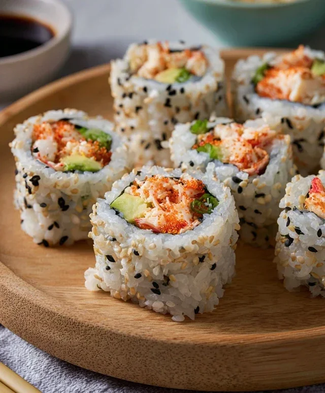 Kani Sushi (Spicy Crab Roll)