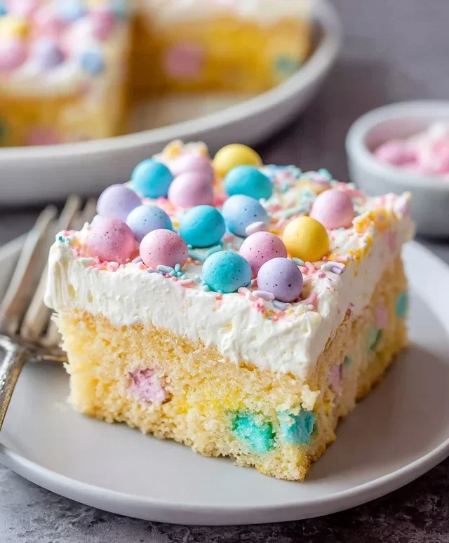Easter Poke Cake