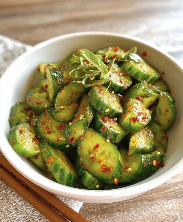 Easy Asian Cucumber Salad