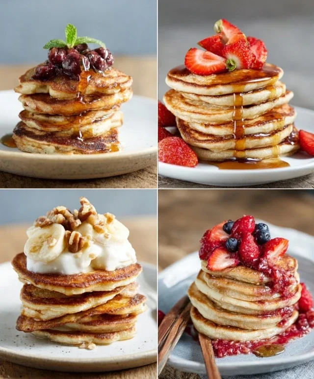 PART 1 – Healthy Breakfast – 6 easy-to-make healthy and delicious PANCAKE RECIPES