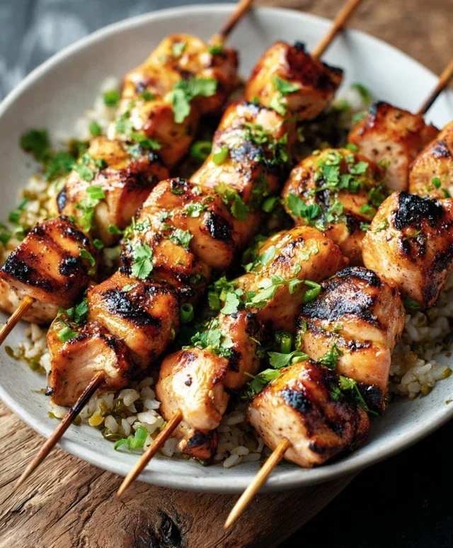 14 Chicken Skewer Recipes for Easy Dinners!