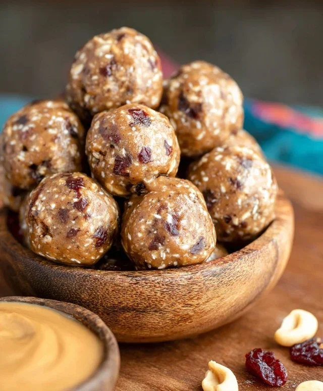 No-Bake Peanut Butter Energy Bites