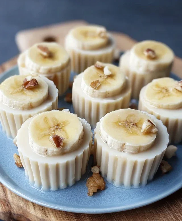 Frozen Banana Yogurt Bites
