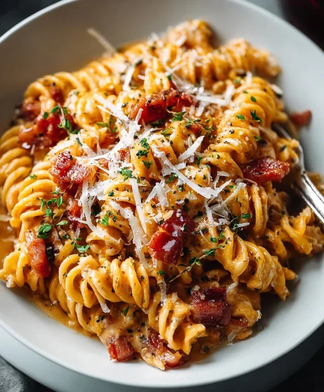 Beef Beef Bacon Pasta