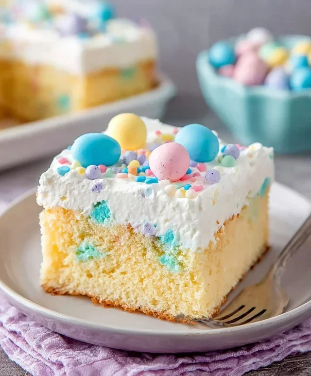Easter Poke Cake