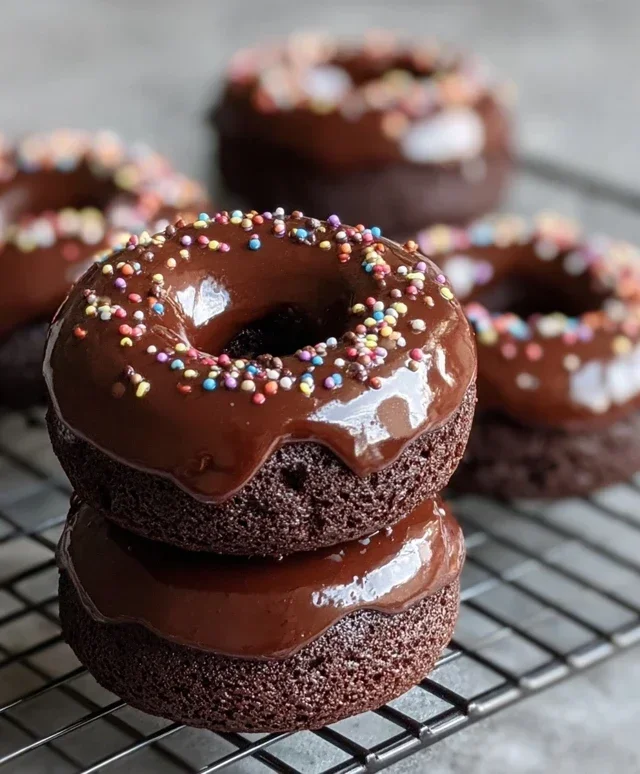 Chocolate Baked Donuts