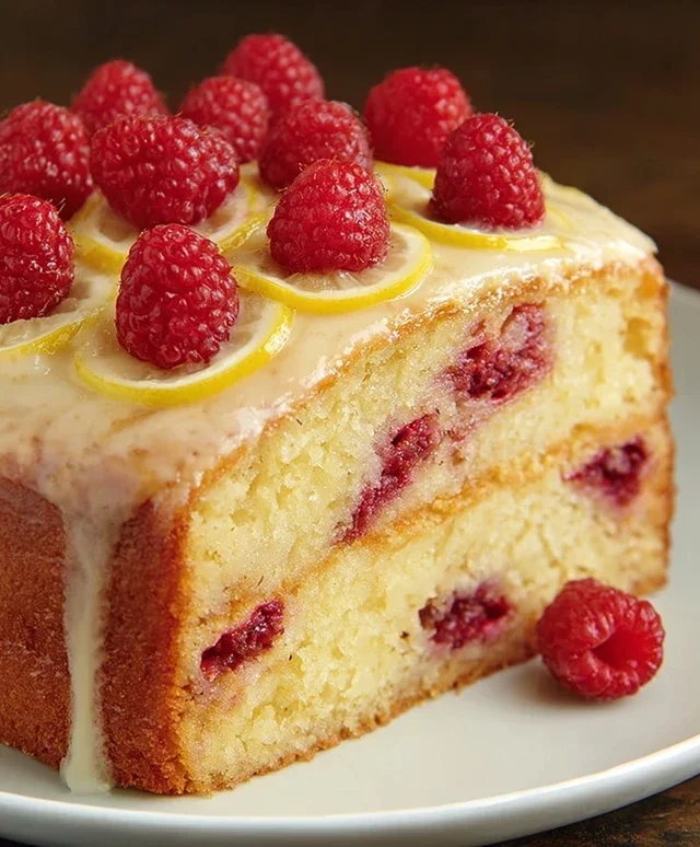 Raspberry Lemon Cake