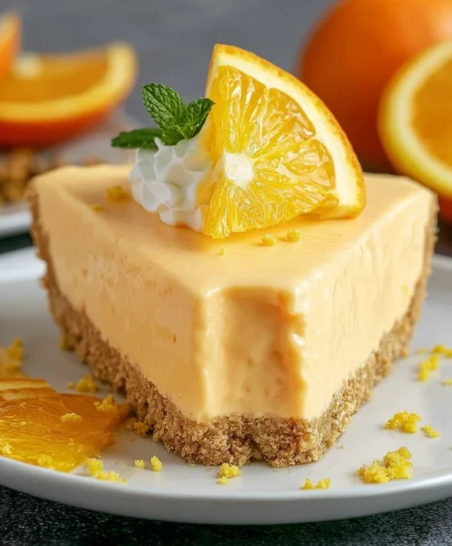 Orange Creamsicle Pie