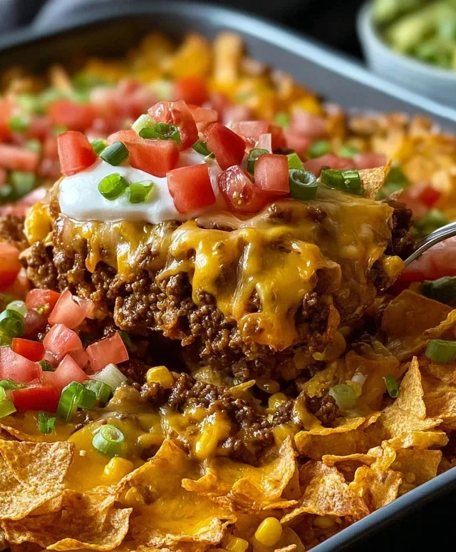 Walking Taco Casserole