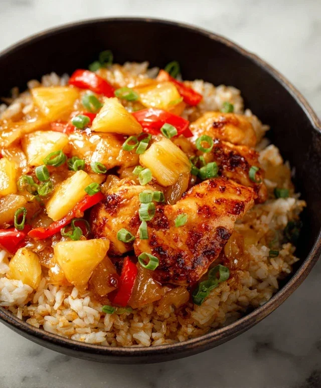 Pineapple Chicken and Rice