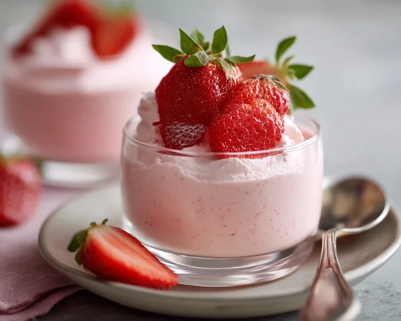 Strawberry Mousse