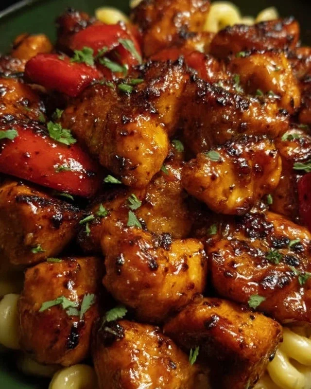 Sweet and Spicy Honey Pepper Chicken