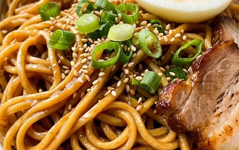 Easy Saucy Ramen Noodles