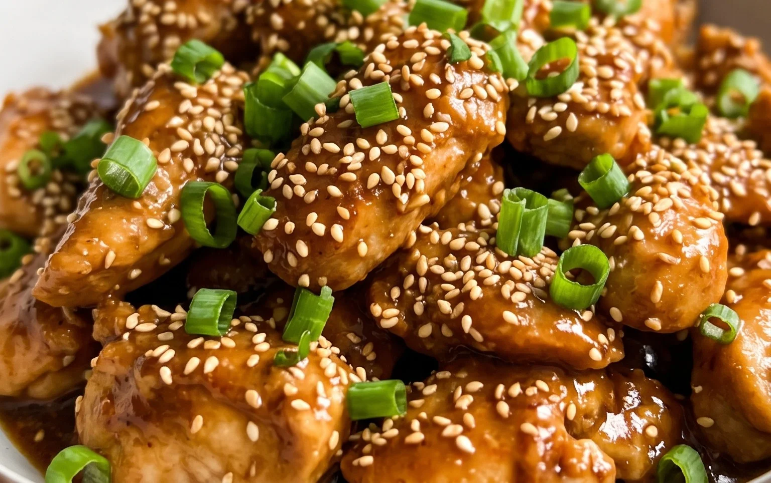 Healthy Sesame Chicken