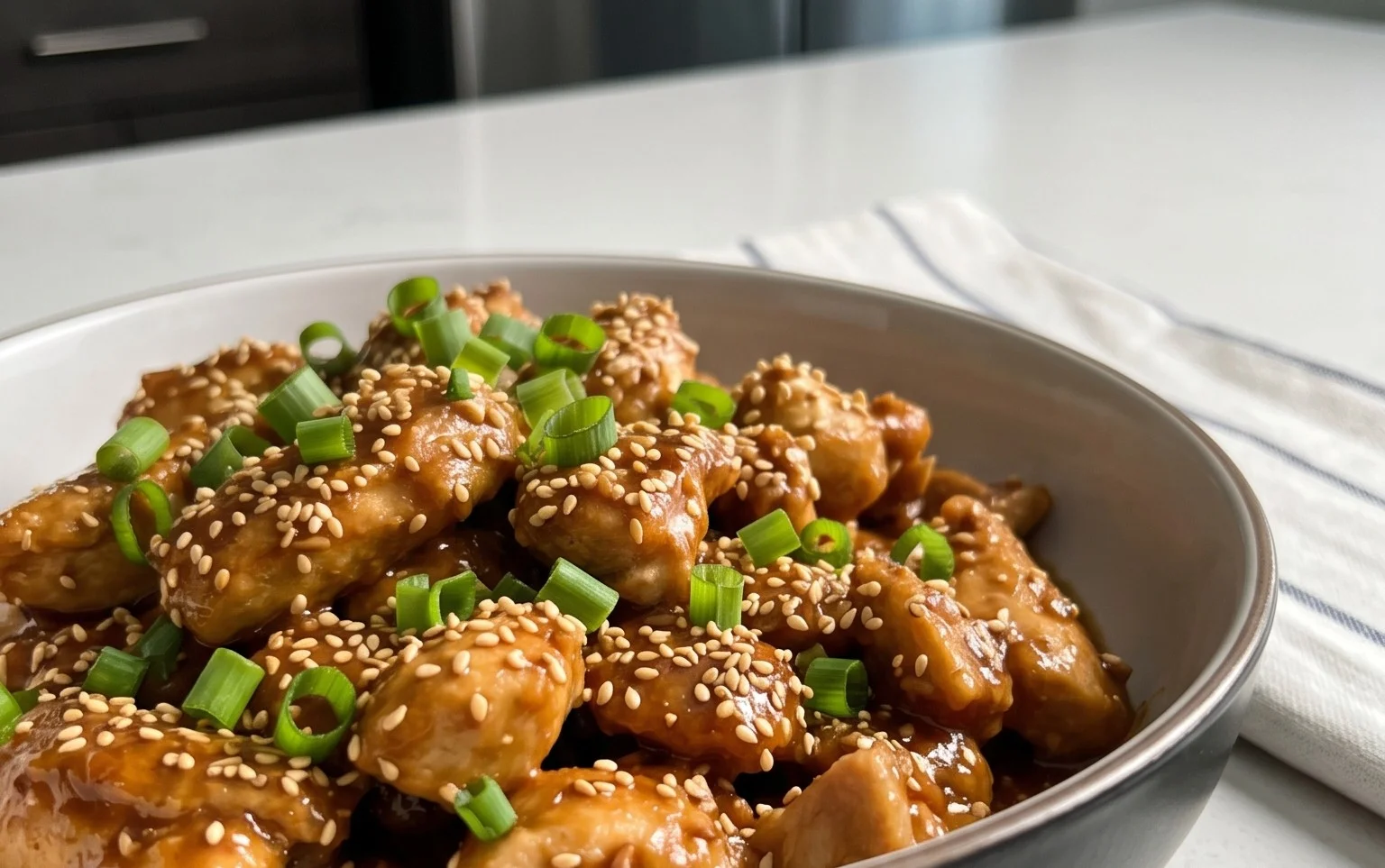 Healthy Sesame Chicken