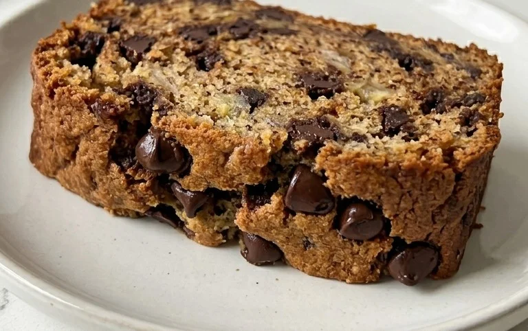 Easy Chocolate Chip Banana Bread