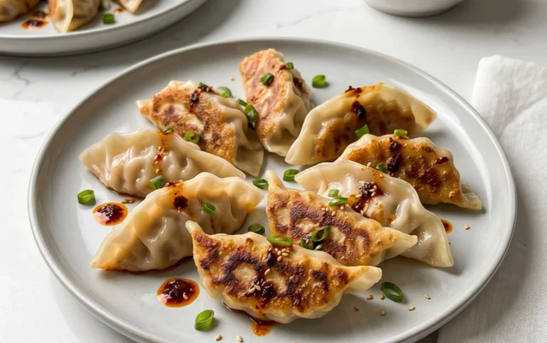 Chicken Potstickers (Pan Fried Dumplings)