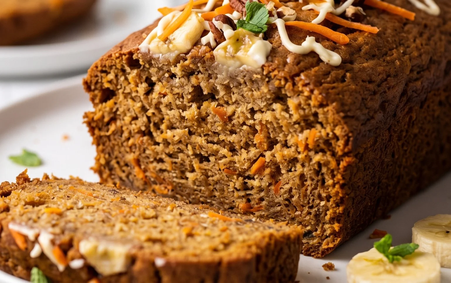 Carrot Cake Banana Bread