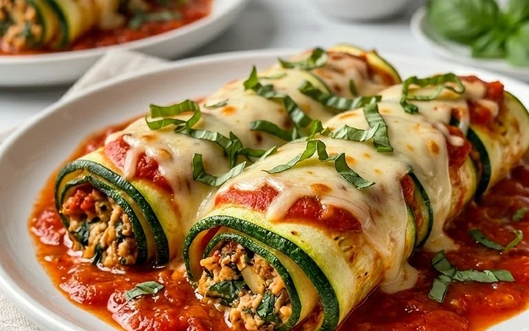 Vegan Zucchini Rollatini