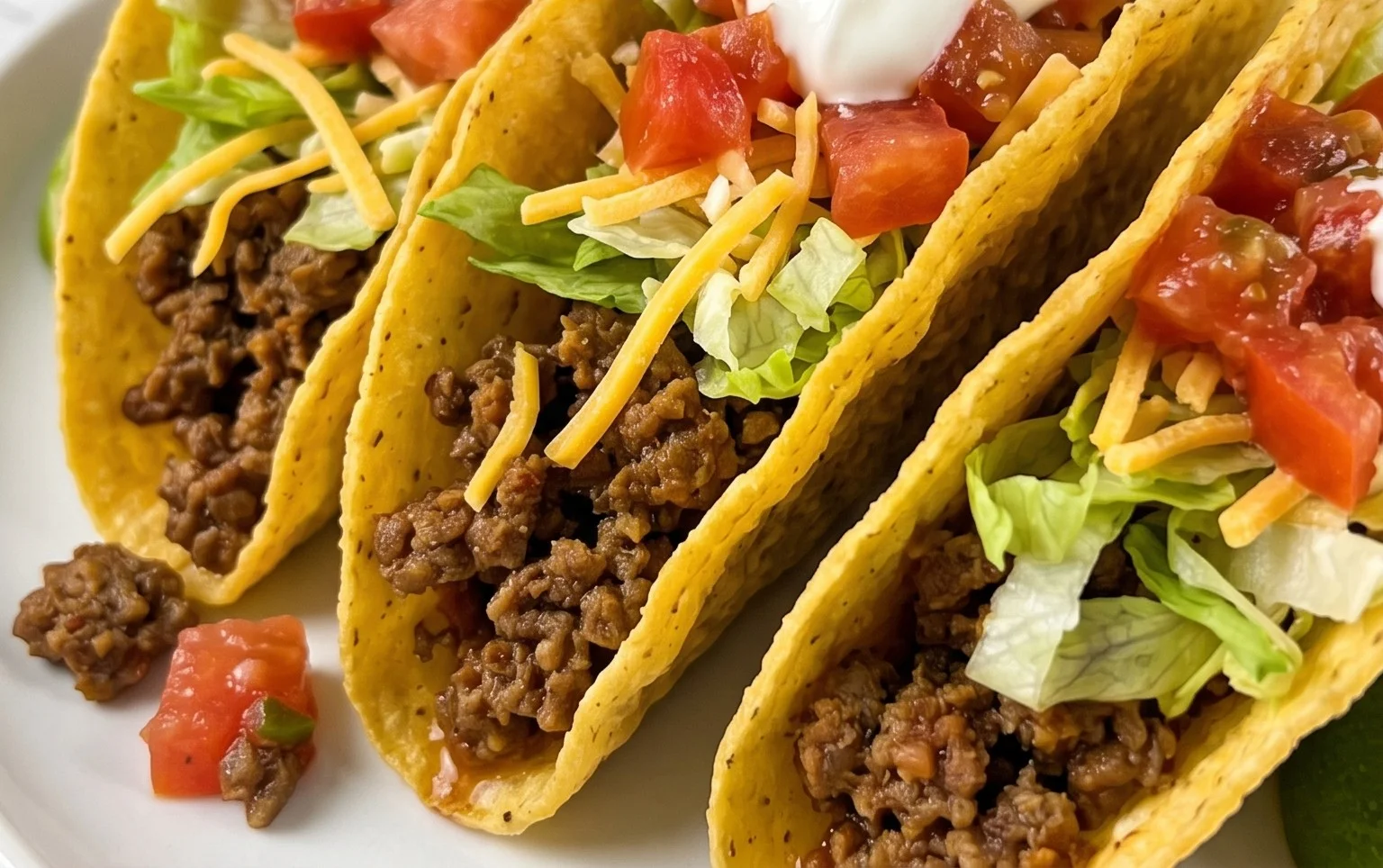 Crispy Ground Beef Tacos