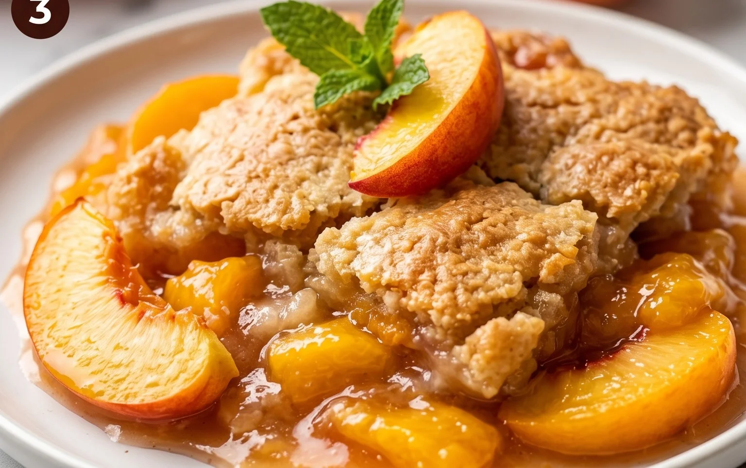 Fresh Peach Cobbler