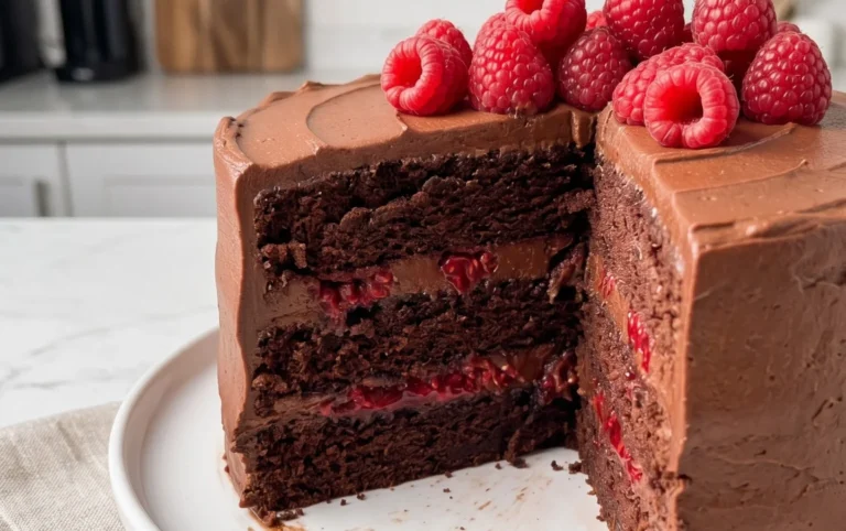 Chocolate Raspberry Cake