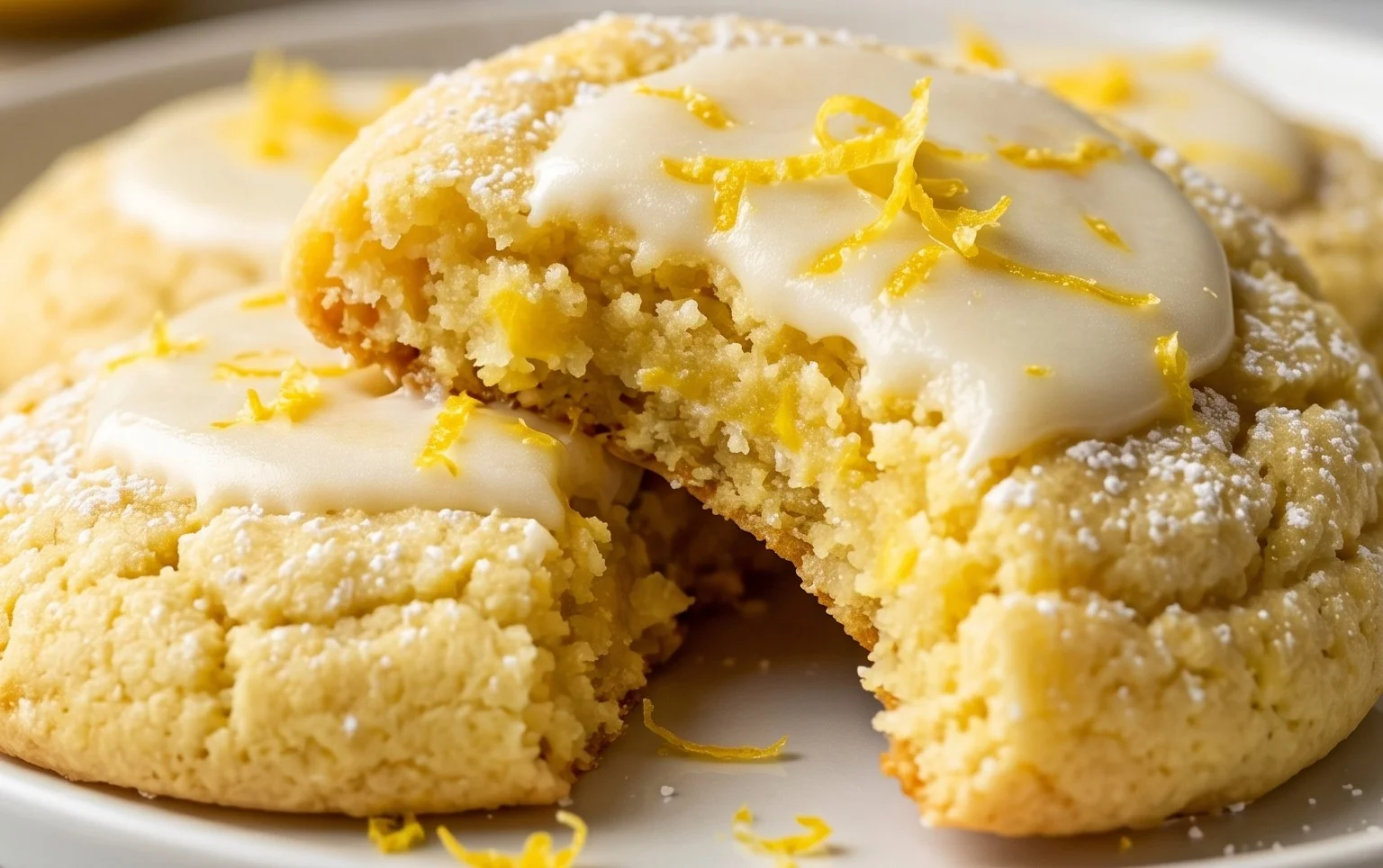 Soft & Chewy Lemon Cookies