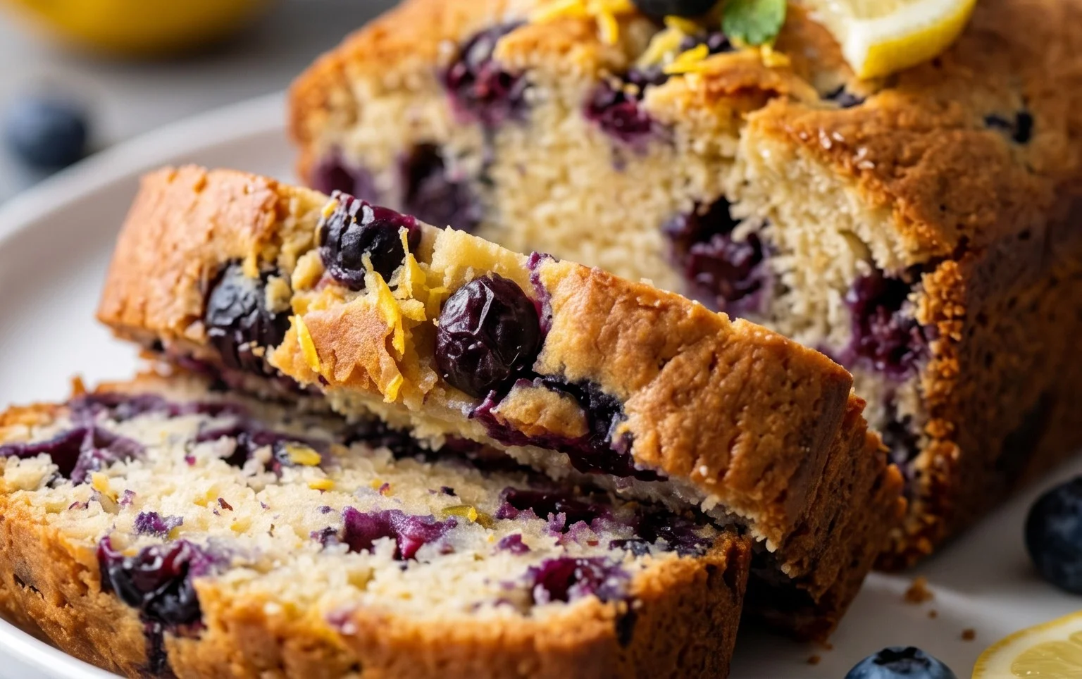 Blueberry and Lemon Loaf
