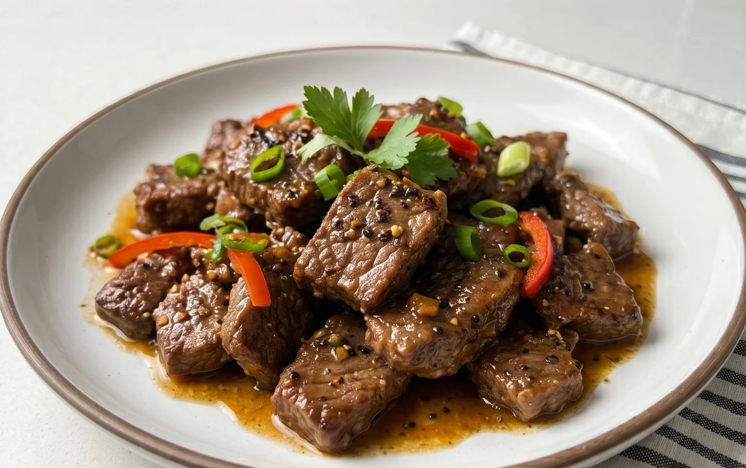 Black Pepper Beef