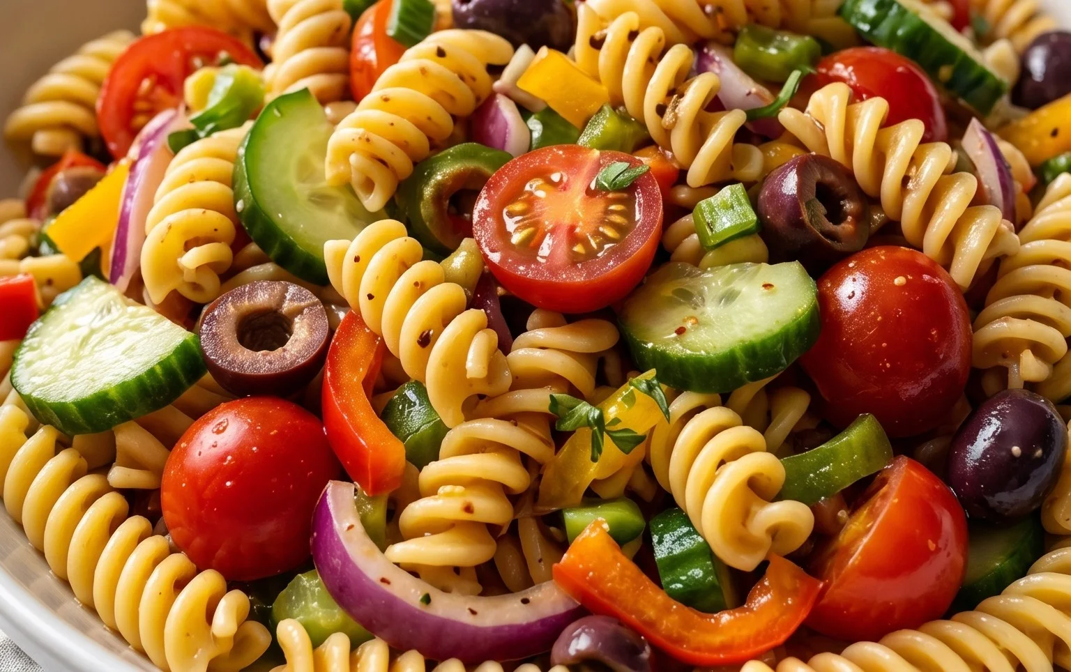 French Dressing Pasta Salad
