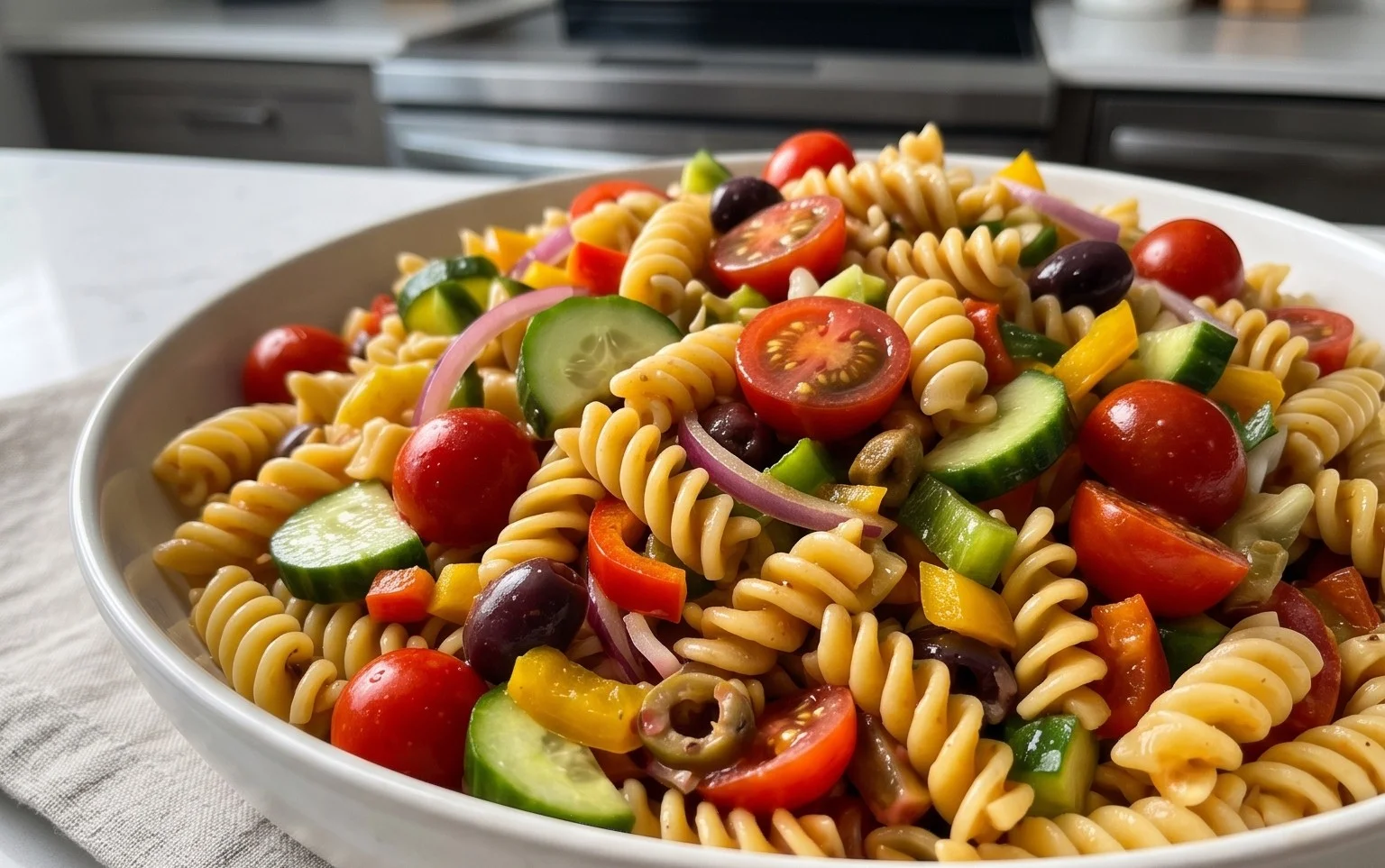 French Dressing Pasta Salad