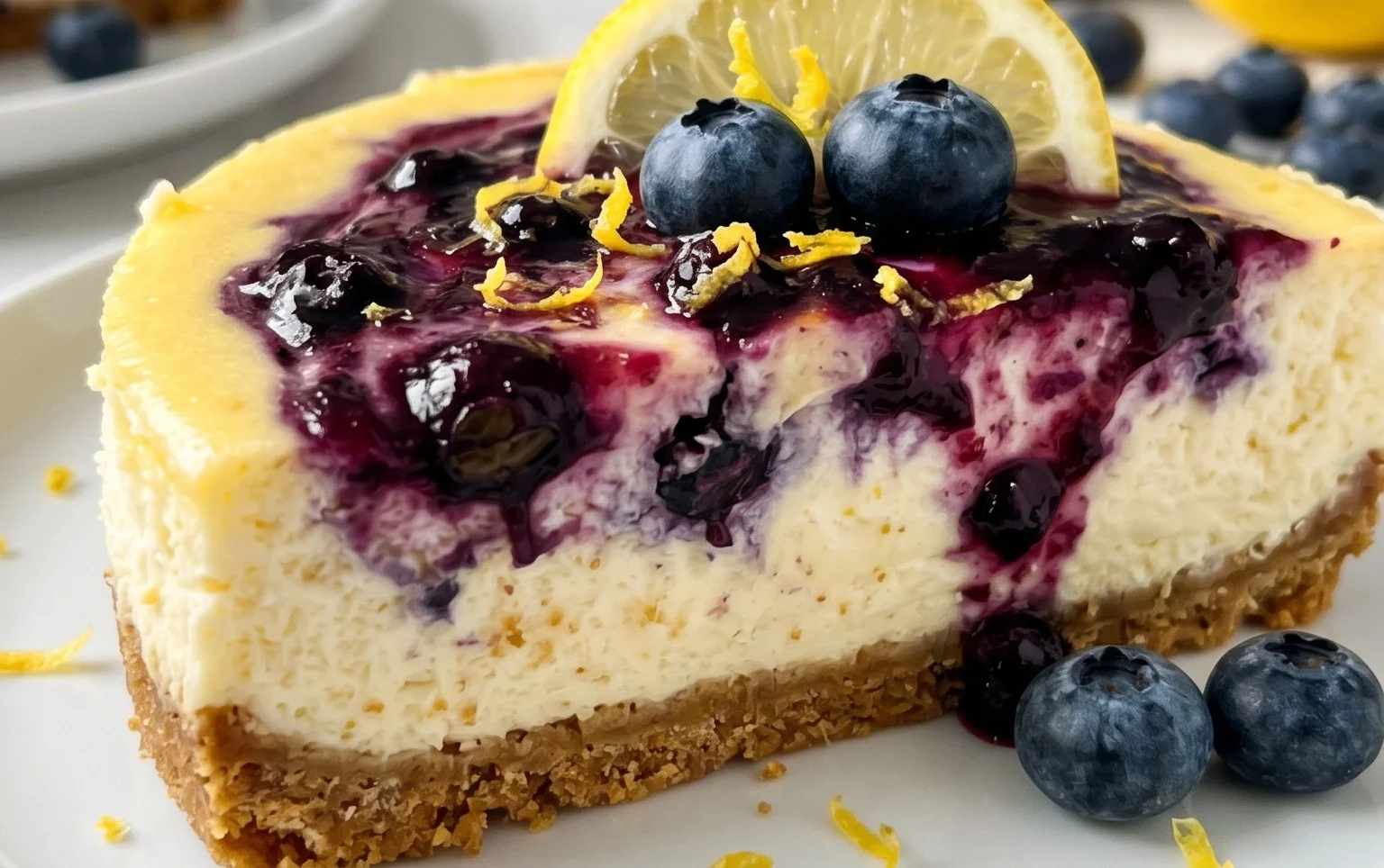 Lemon Blueberry Cheesecake