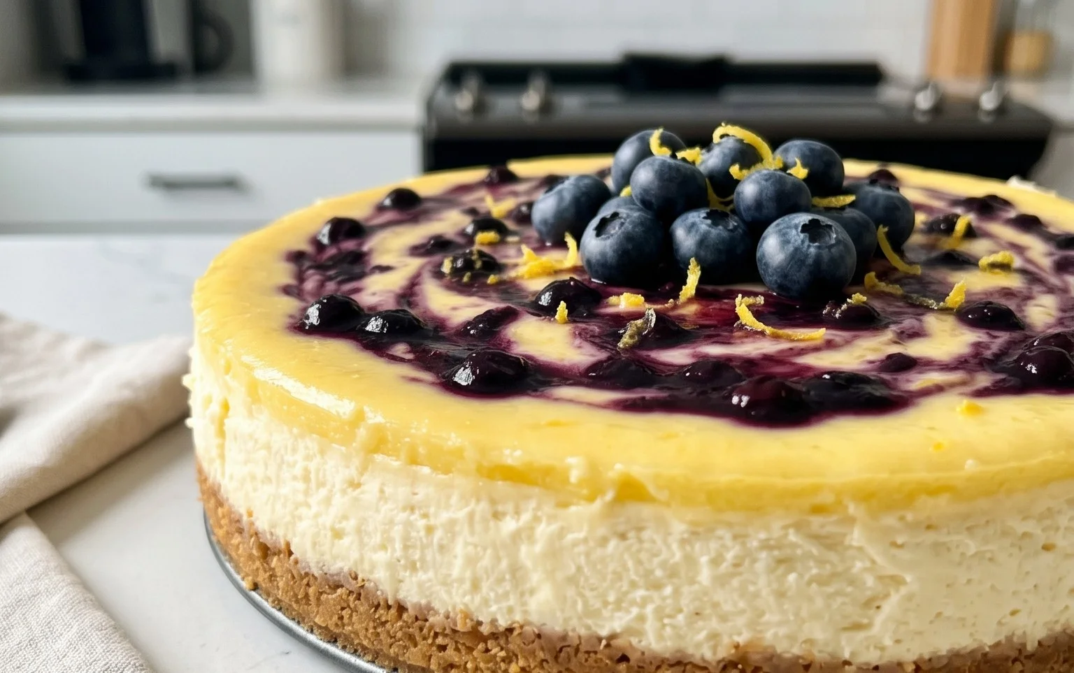Lemon Blueberry Cheesecake